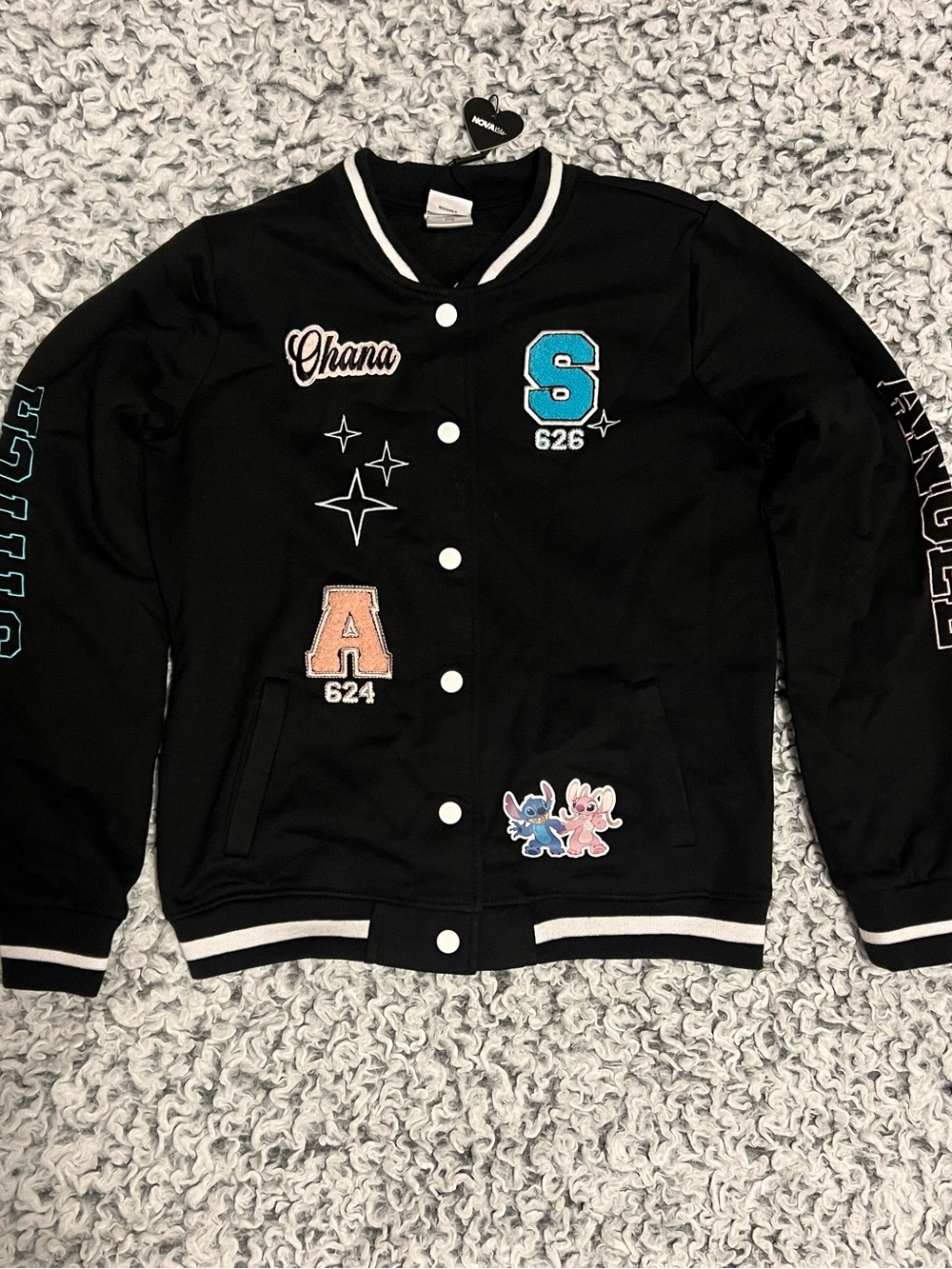 Disney Stitch Varsity Jacket